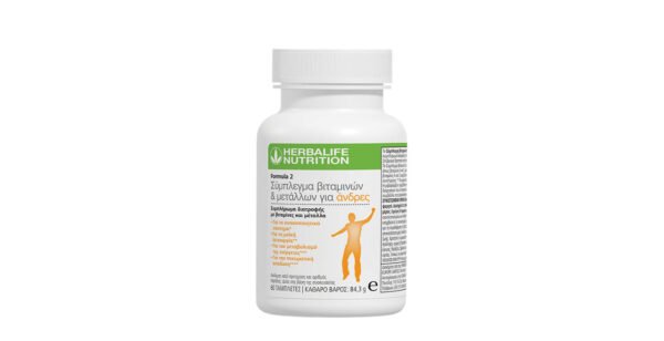 Formula 2 Σύμπλεγμα Βιταμινών & Μετάλλων για Άνδρες